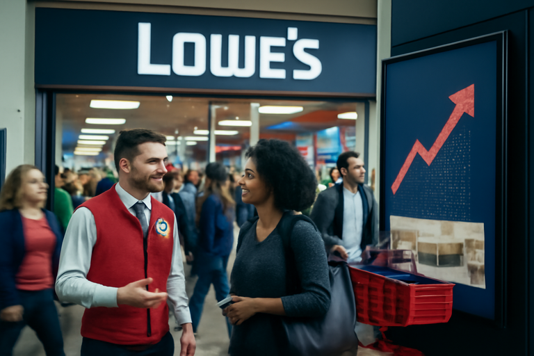 【即時新聞】Lowe's銷售成長放緩，顧客行為轉變成關鍵因素