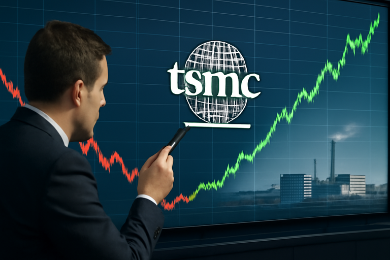 【即時新聞】MSCI調整台積電(2330)權重引波動，尾盤爆量近4萬張收跌10元