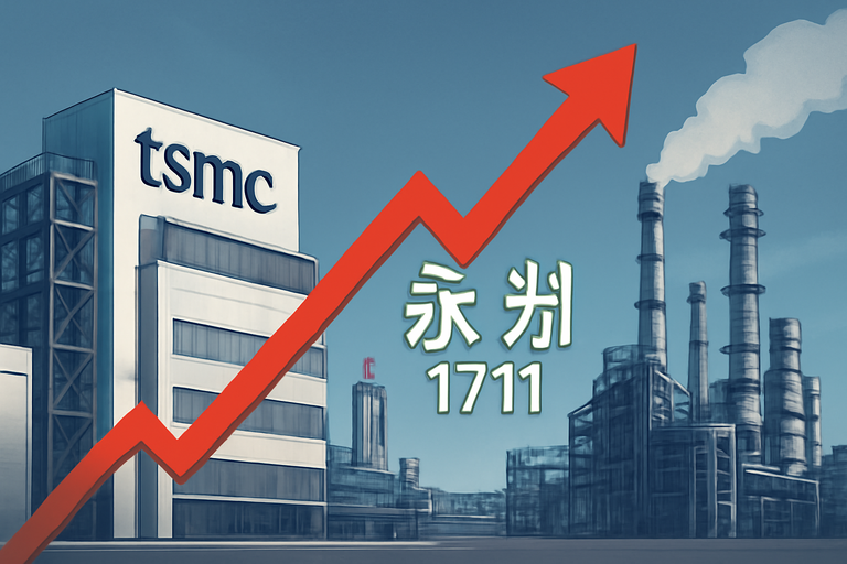【即時新聞】永光受台積電供應鏈論壇帶動，今日股價盤中一度上漲約4％成為特用化學族群焦點