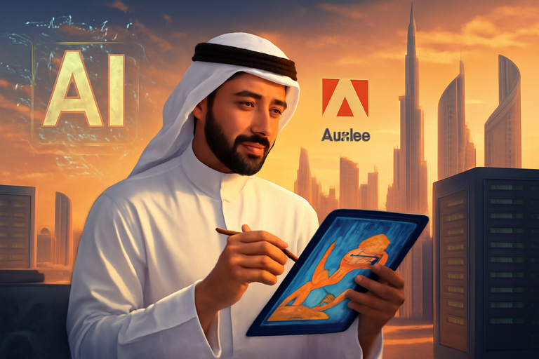 【美股動態】Adobe阿拉伯生成式AI落地，商用版圖擴張