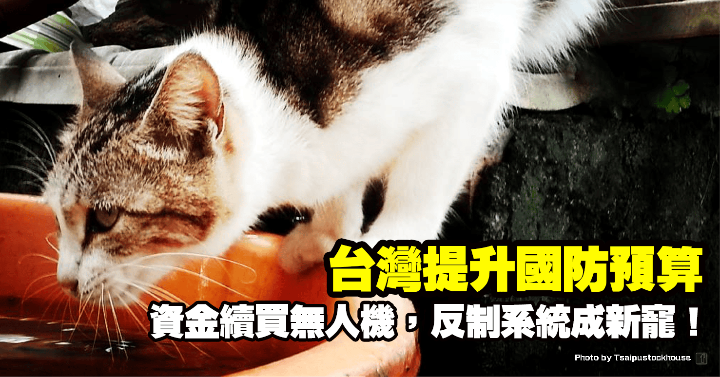 台灣提升國防預算,反制系統成新寵!