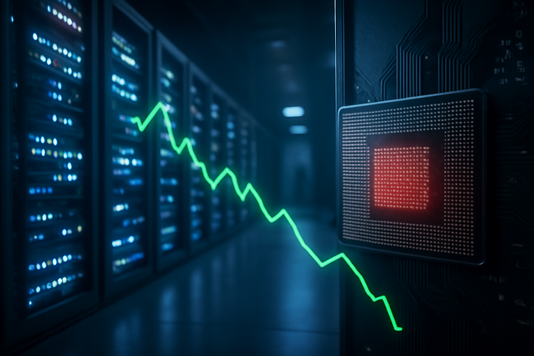 【即時新聞】輝達(NVDA)晶片王冠面臨挑戰,股價近期下跌