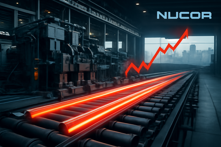 【即時新聞】富國銀行上調Nucor評級，目標價調升至167美元