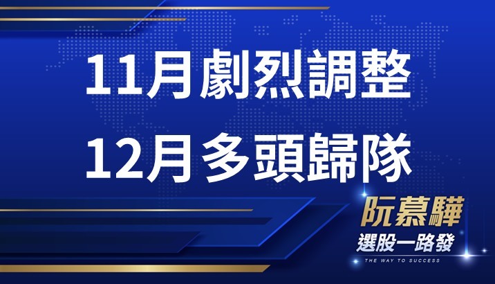【美股週報】美股11月劇烈調整 12月多頭歸隊