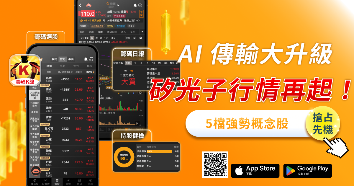 「矽光子」行情再起！概念股一週狂飆44％