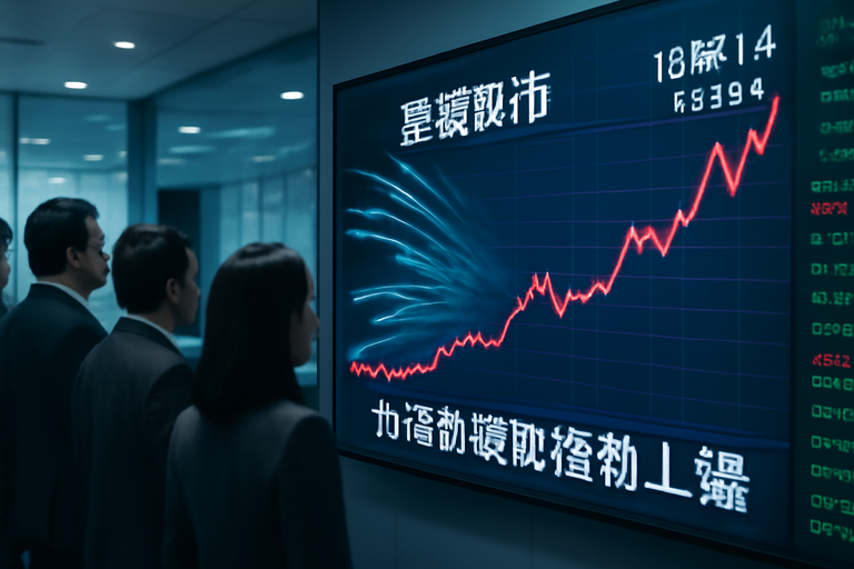 【即時新聞】光環今日強勢攻上漲停，逆勢抗跌成光通訊小型股領頭指標