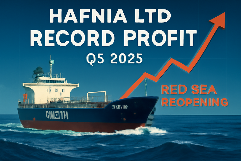 【即時新聞】Hafnia Ltd (HAFN) 2025年第三季財報亮點：創紀錄利潤與艦隊更新策略