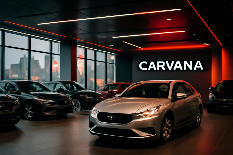 【即時新聞】Carvana(CVNA)股價上揚，分析師看好未來成長潛力
