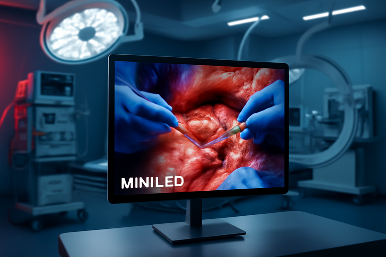 【即時新聞】鈺緯今日宣布首度公開Mini LED醫療顯示器，鎖定Tier 1客戶高階手術房需求