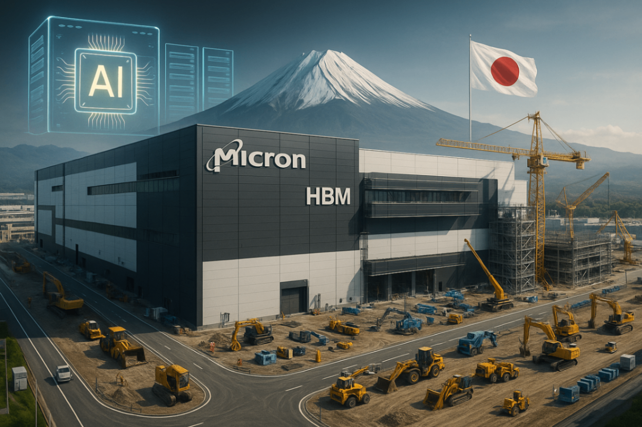 【美股焦點】AI 記憶體競賽升溫！美光赴日砸96億美元擴廠！
