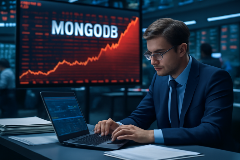 【即時新聞】MongoDB財報利好，股價盤後大漲15％