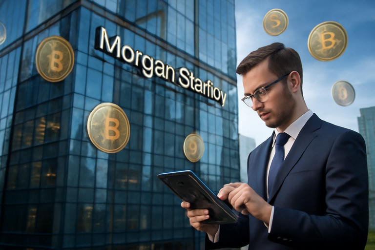 【美股動態】摩根士丹利看好加密貨幣分散投資風險