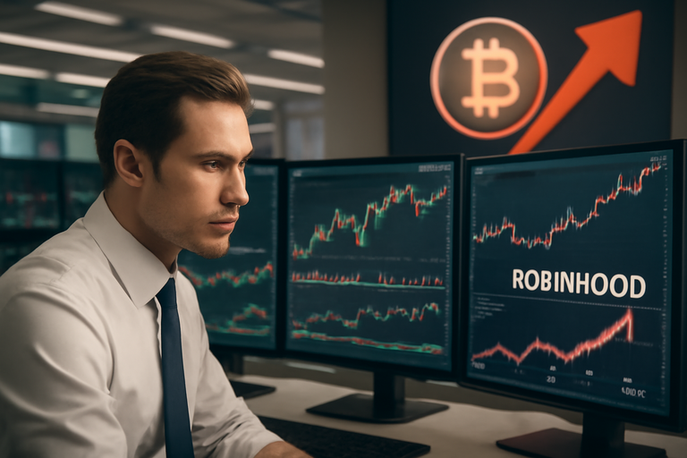【即時新聞】Robinhood股價因比特幣反彈而上漲,投資人需關注其波動性