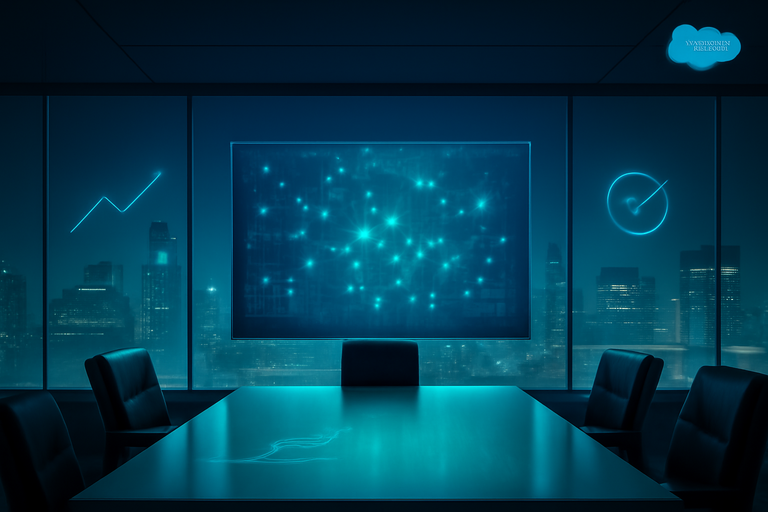 【美股動態】Salesforce上調展望，獲利大幅超預期