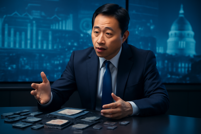【即時新聞】輝達(NVDA)執行長黃仁勳與川普討論晶片出口限制，反對州級AI法規