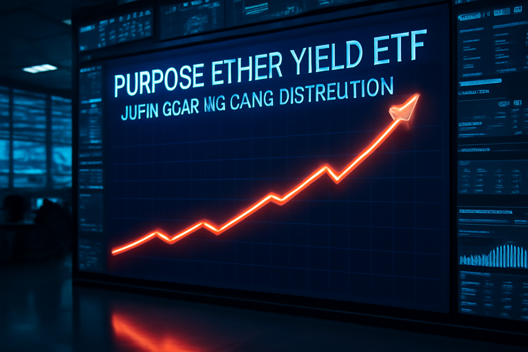 【即時新聞】Purpose Ether Yield ETF 宣布年度資本利得分配，股息每股0.17美元