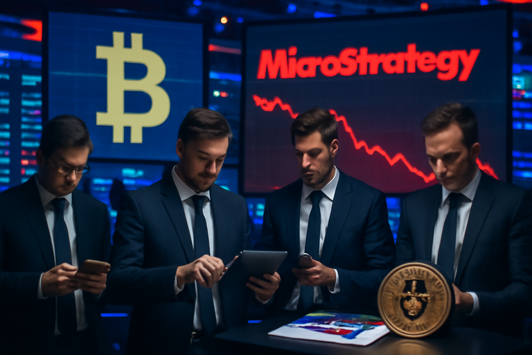 【美股動態】MicroStrategy股價重挫，市場情緒急轉直下