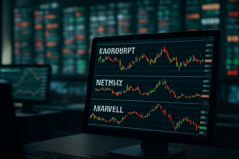 【即時新聞】微軟、Netflix、Marvell等公司股價波動,投資人需密切關注