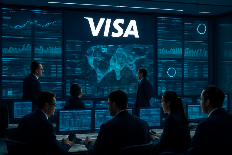 【美股動態】Visa股價小幅回跌，支付巨頭前景依舊穩健