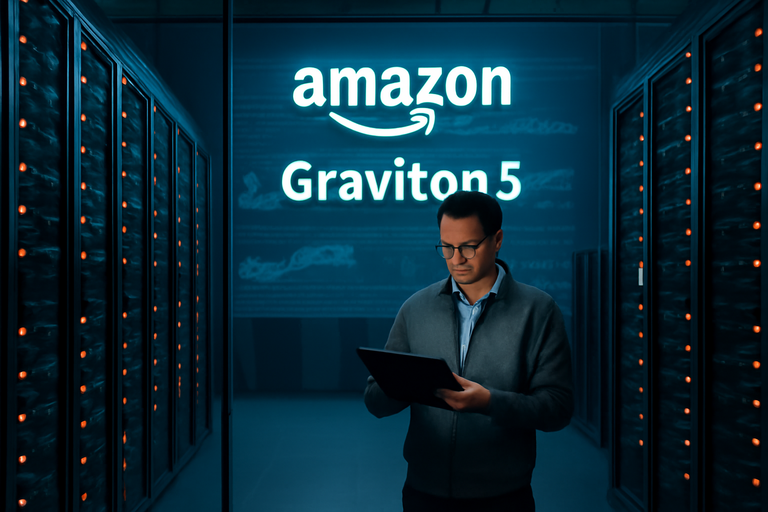 【即時新聞】Amazon推出最強效能CPU Graviton5,提升運算效率