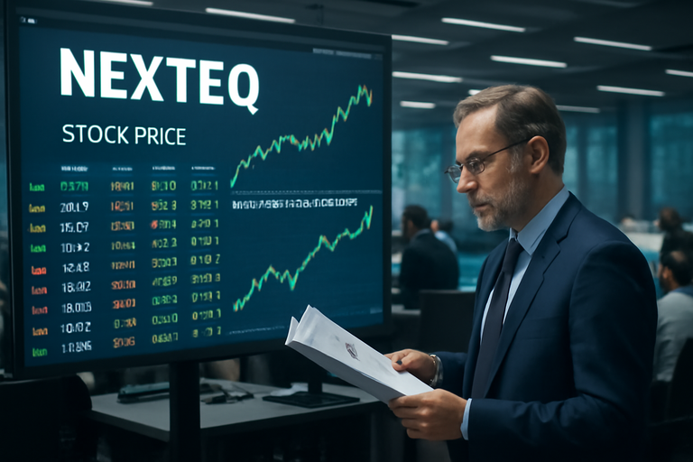 【即時新聞】Nexteq股價回升，投資人需注意長期表現
