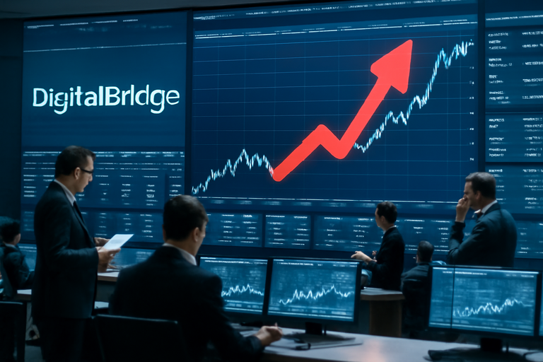 【即時新聞】軟銀洽談收購,DigitalBridge股價飆升44%