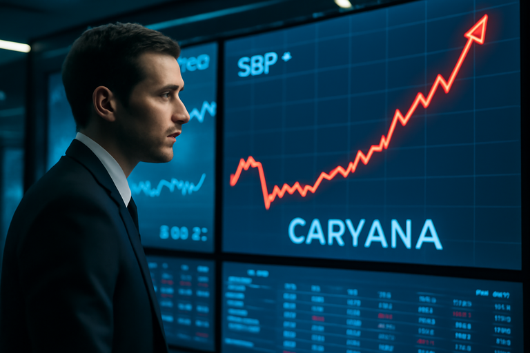 【即時新聞】Carvana加入標普500，股價盤後飆升10％