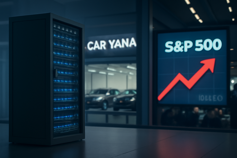 【即時新聞】Carvana從重度放空股到納入S&P 500，股價激增