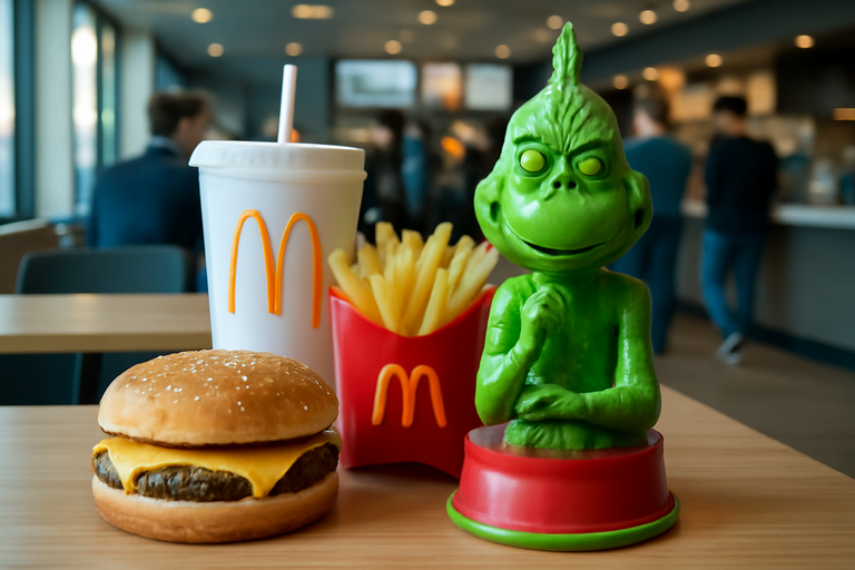 【即時新聞】麥當勞(MCD)的品牌策略:Grinch餐點與收藏品推動短期成長