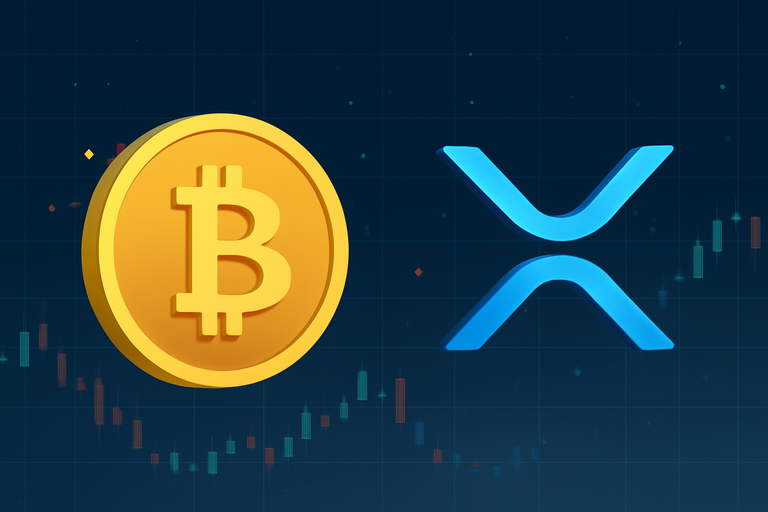 【即時新聞】比特幣和XRP:哪個加密貨幣更值得關注?
