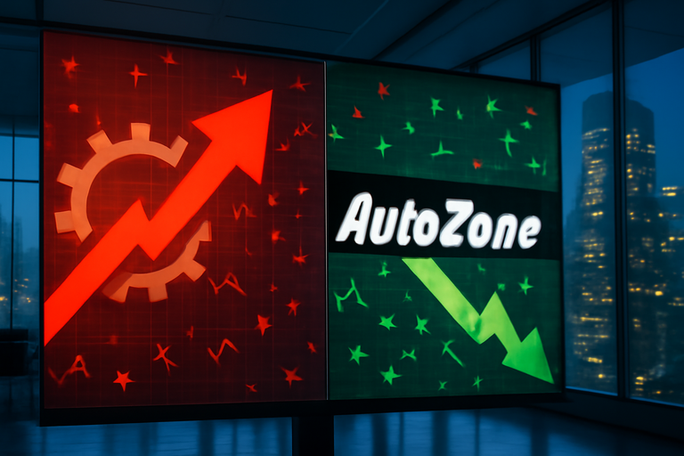 【即時新聞】AutoZone財報不如預期，成長投資影響獲利
