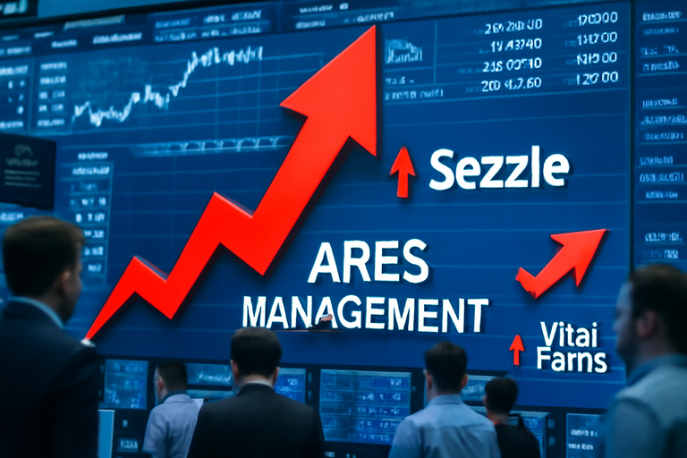 【即時新聞】Ares Management將加入S&P 500,Sezzle與Vital Farms進入S&P SmallCap 600