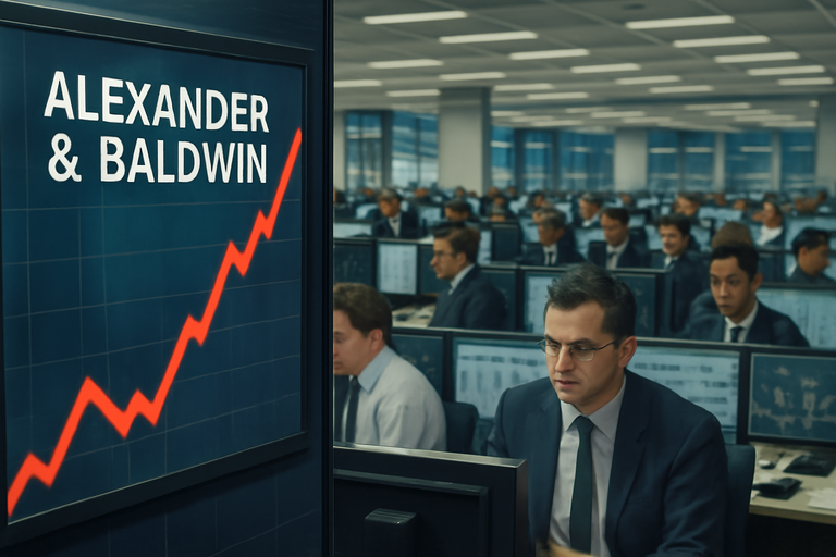 【即時新聞】Alexander & Baldwin私有化交易宣布，股價大漲