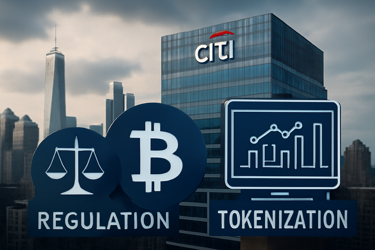 【美股動態】花旗集團加密監管拐點在即，合規卡位新收益