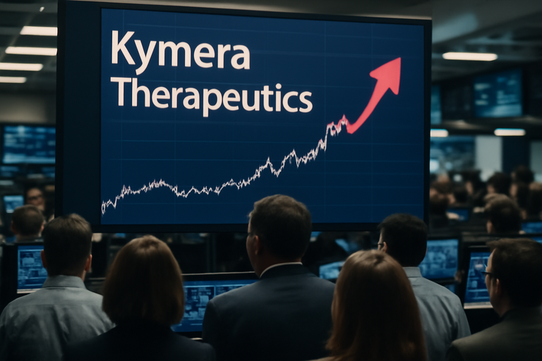 【即時新聞】Kymera Therapeutics啟動5億美元公開募股計畫，股價飆升