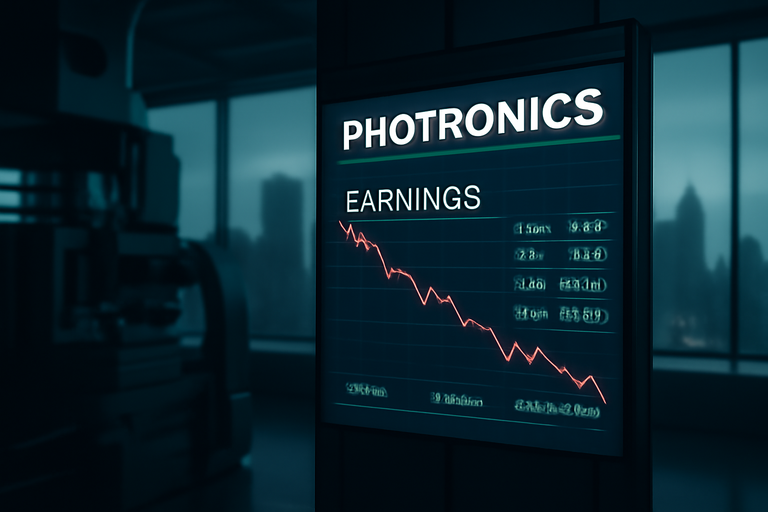 【即時新聞】Photronics即將公佈第四季財報，市場預期EPS下降
