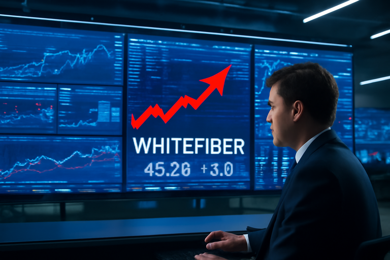 【即時新聞】WhiteFiber 納入羅素2000與羅素3000指數，股價小幅上漲