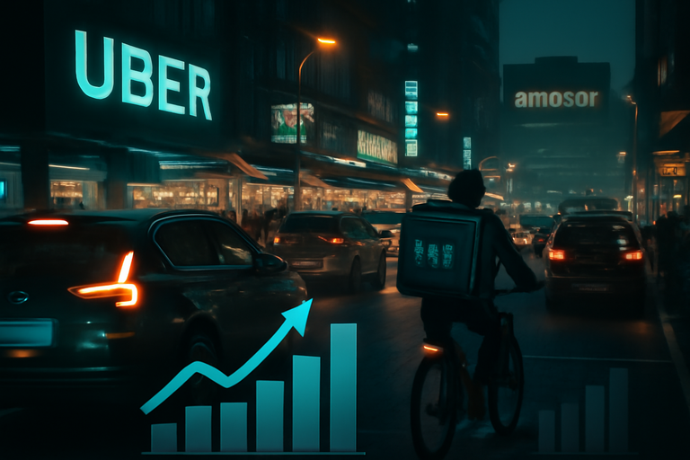 【美股動態】Uber亞馬遜擴張施壓,量化評等仍領先