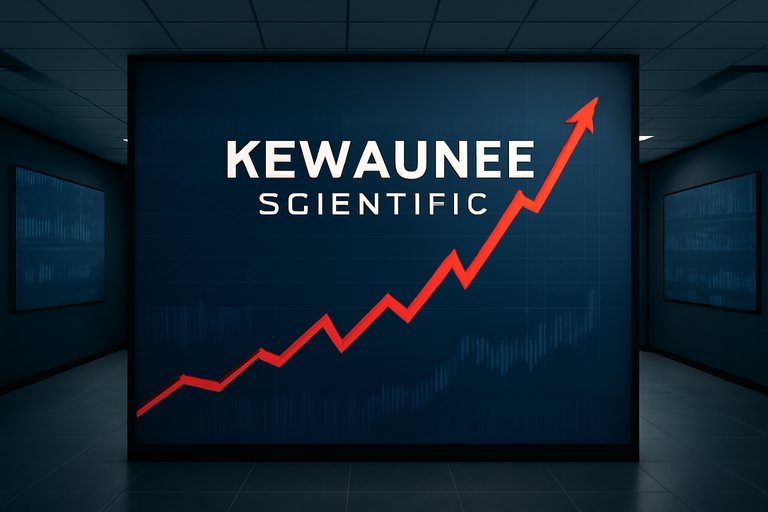 【即時新聞】Kewaunee Scientific財報亮眼,營收年增46.8%,EPS達0.82美元