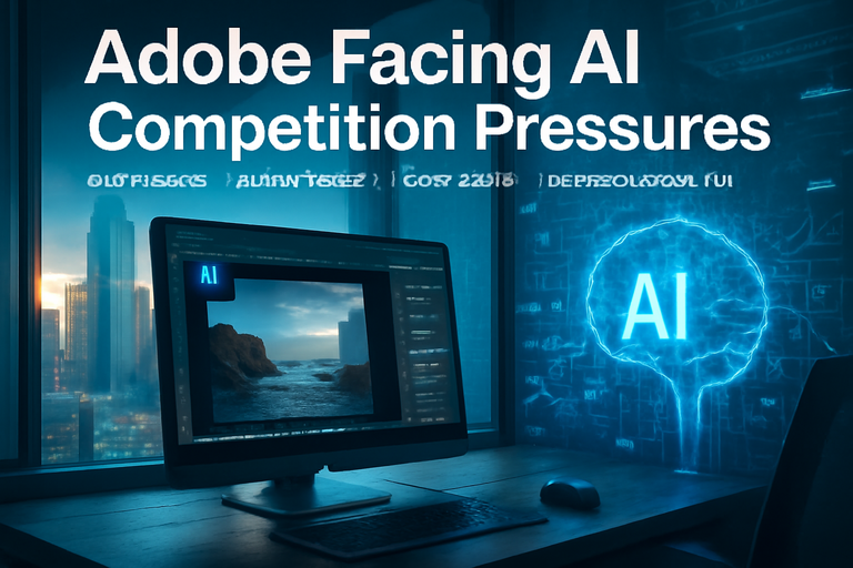 【美股動態】Adobe股價低迷，AI競爭壓力下的潛力與挑戰
