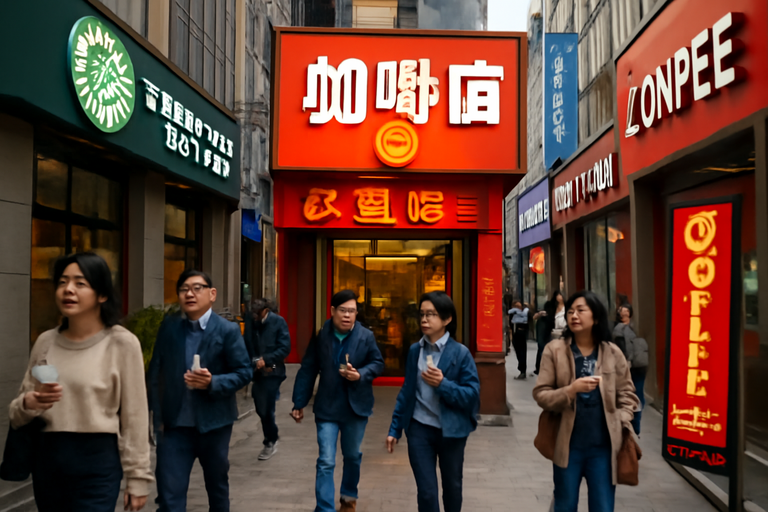 【即時新聞】中國咖啡市場爆炸性成長,品牌店數量急增