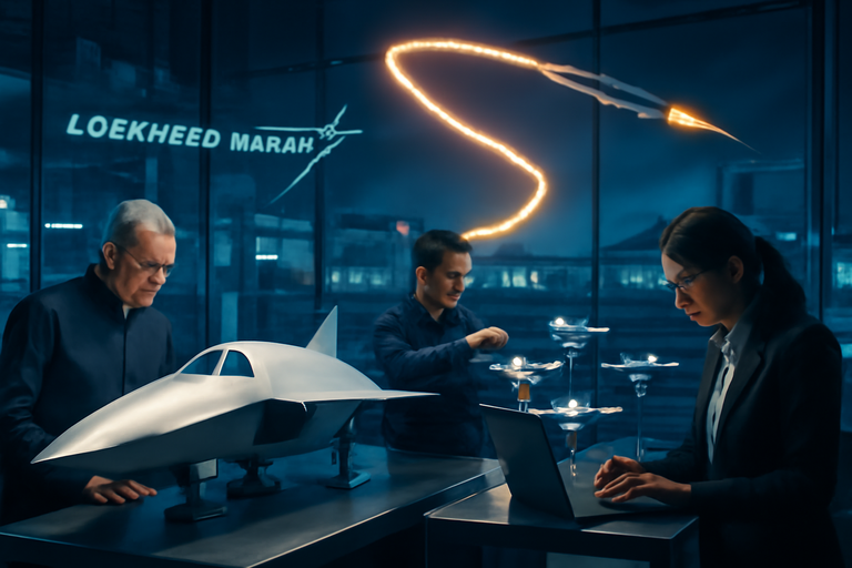 【美股動態】洛克希德馬丁國際軍購加速,AI與高超音速點火