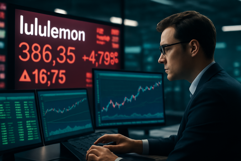 【即時新聞】Lululemon財報表現超預期，股價盤後上漲5.94％