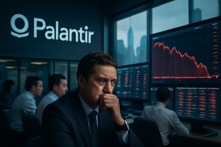 【美股動態】帕蘭提爾兩面受敵AI敘事承壓