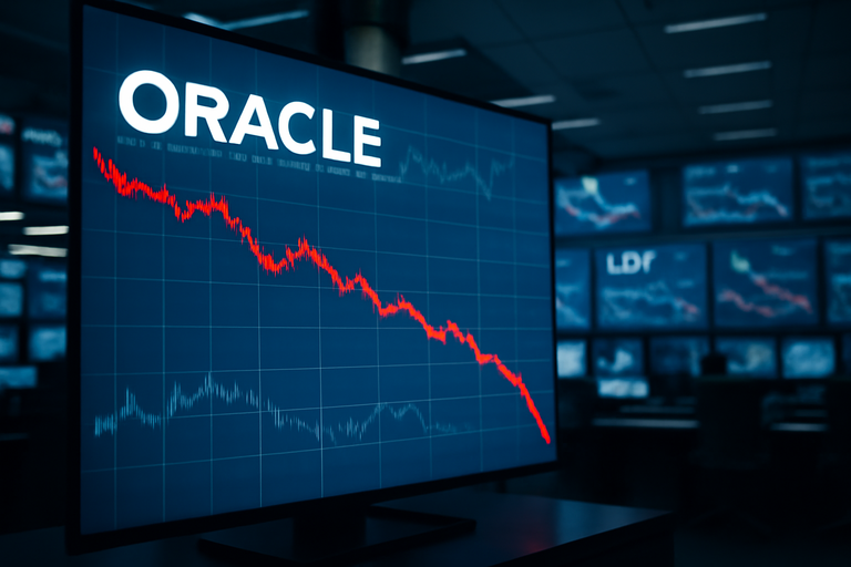 【即時新聞】Oracle財報不如預期,股價重挫14%