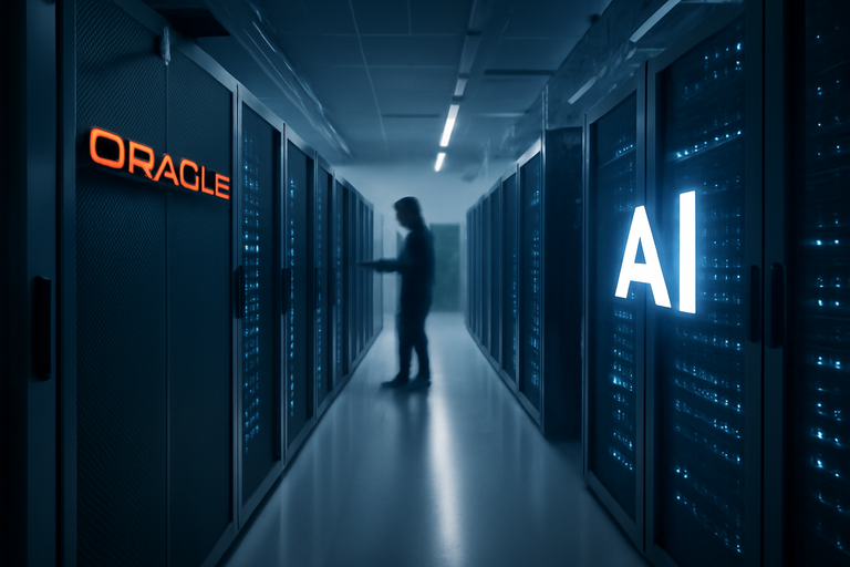 【即時新聞】甲骨文(Oracle)否認數據中心延遲報導，股價震盪後回穩
