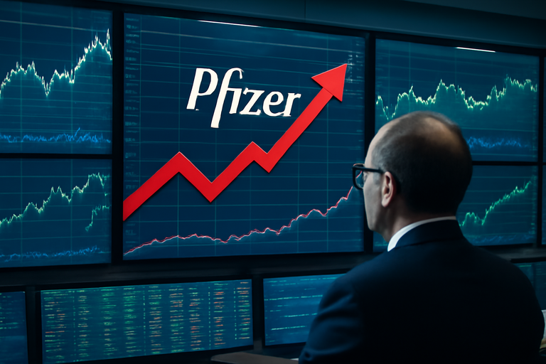 【即時新聞】輝瑞(Pfizer)宣布季度股利，股利率達6.67％
