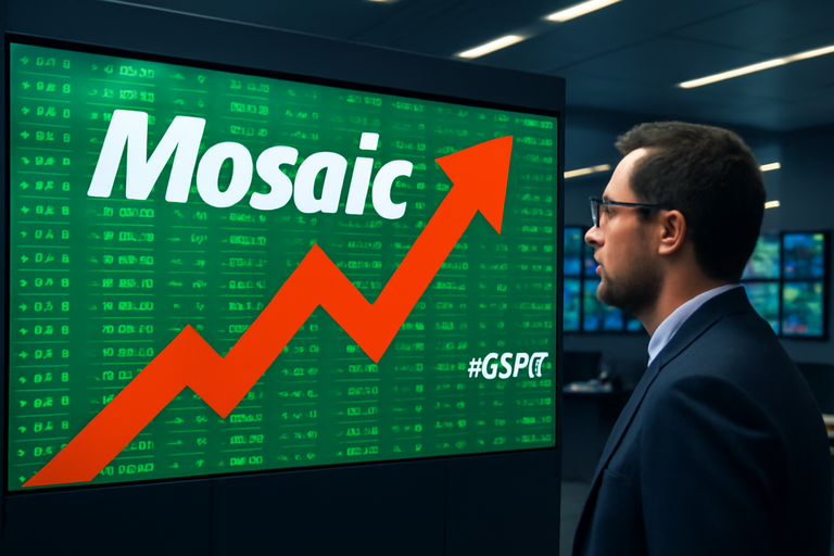 【即時新聞】Mosaic公司股價反彈,受惠於投資人撿便宜心態