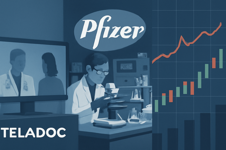【即時新聞】遠離Teladoc，考慮輝瑞(Pfizer)的投資潛力！