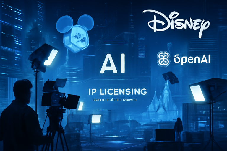 【美股動態】迪士尼10億美元押注OpenAI、授權Sora拓展IP